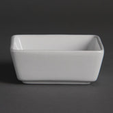 Olympia Mini Square Dishes White 90ml 85mm (Pack of 12)